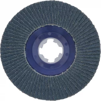 Sanding disc Bosch 115 mm, grit 60, for angle grinders — model 2608619206
