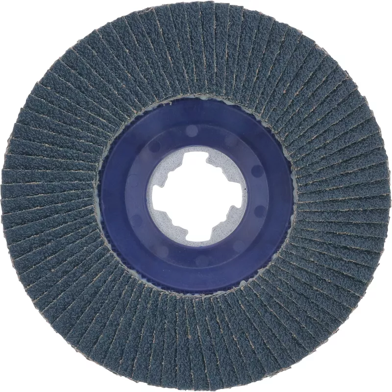 Sanding disc Bosch 115 mm, grit 60, for angle grinders — model 2608619206