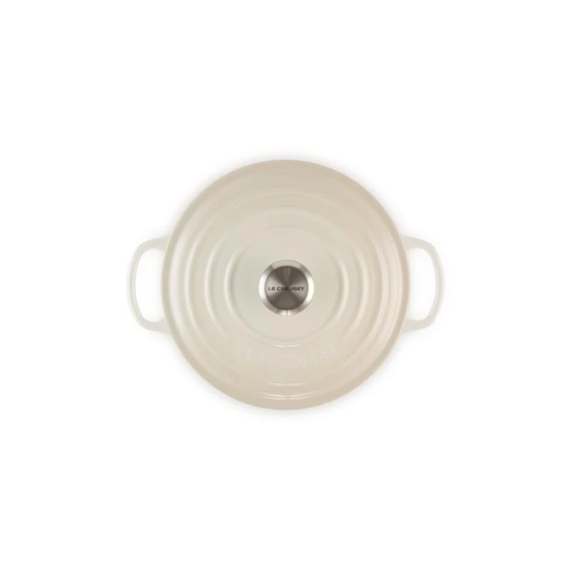 Le Creuset Signature Roaster round white 20cm