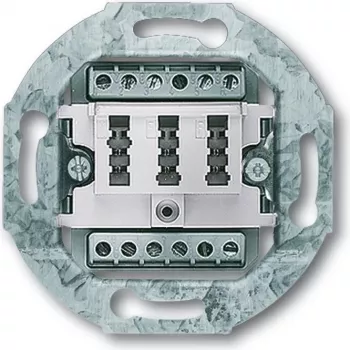 Busch-Jaeger 0242/04. Width: 70 mm, Depth: 24 mm, Height: 70 mm (2CKA000230A0389)