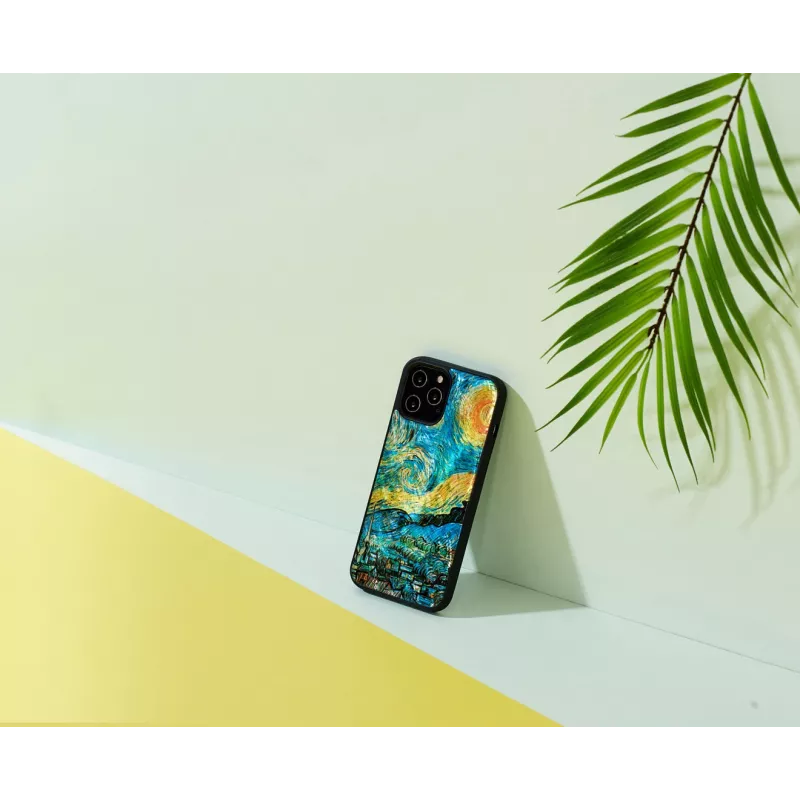 Protective case iKins for Apple iPhone 12 Pro Max — starry night black