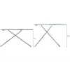 Full-size ironing board Vileda — full-size stainless steel legs 1200×380 mm board height 75–96 cm foldable iron holder