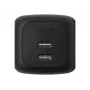 Indoor AC Fast Charger Belkin WCH019kqBK — 2× USB‑C, Black, OVP/OC/OT/SC Protection