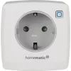 eQ-3 AG Homematic IP HMIP-PSM-2, Indoor, White, IP20, current, voltage, -10 - 35 °C, 3680 W