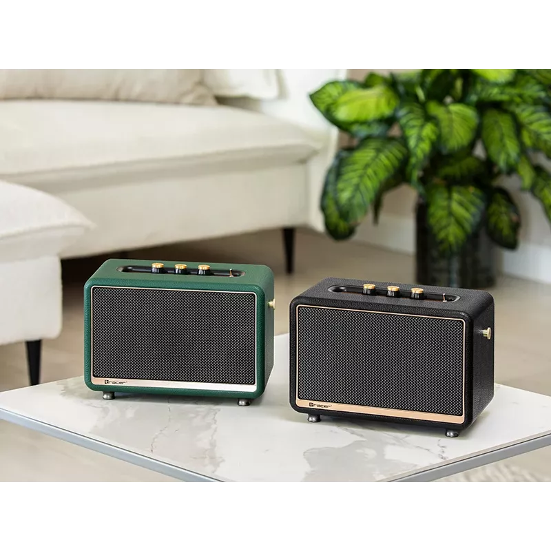 Stereo Portable Speaker Tracer M30 TWS BT Black, Gold