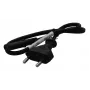 HP - Power Cable - BS 1363 (M) to IEC 60320 C7 - 0,5m - Black - Mittlerer Osten, Europa - for Deskjet F4210, F4213, F4224, F4230, F4250, F4273, F4274, F4275, F4283, F4288, F4292, F