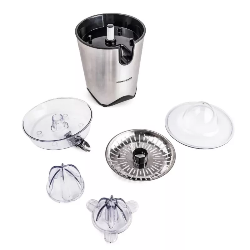 ROMMELSBACHER ZP 60/E, Black, Stainless Steel, 100 W, 220 - 240 V, 50 / 60 Hz, 16 cm, 255 mm