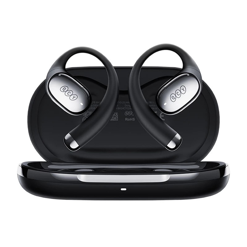 Wireless headphones QCY Crossky R70, Bluetooth 5.0, noise cancelling, model CT02 (black)