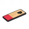 Smartphone case man and wood for Samsung Galaxy S9 — black mismatch design