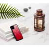 Smartphone case iKins for iPhone 11 — Pink Lake with black accents