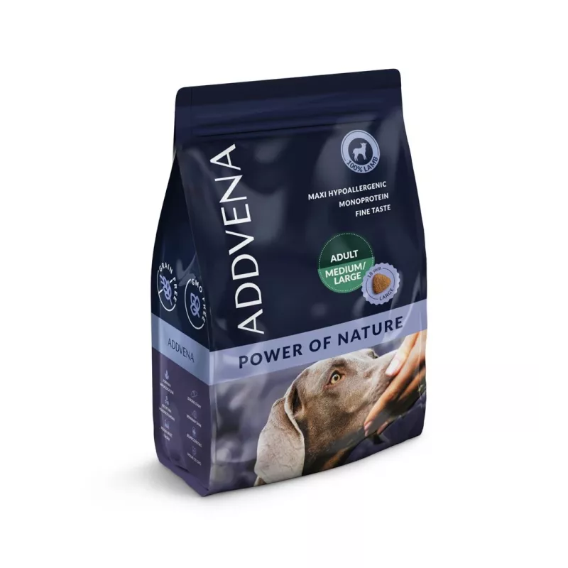 ADDVENA Power of Nature Adult Medium/Large Lamb - dry dog food - 2,5kg