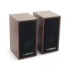Speakers ESPERANZA EP122 2.0 wired desktop speakers, 2×6W RMS, wooden housing, rotary volume, 60–20000 Hz