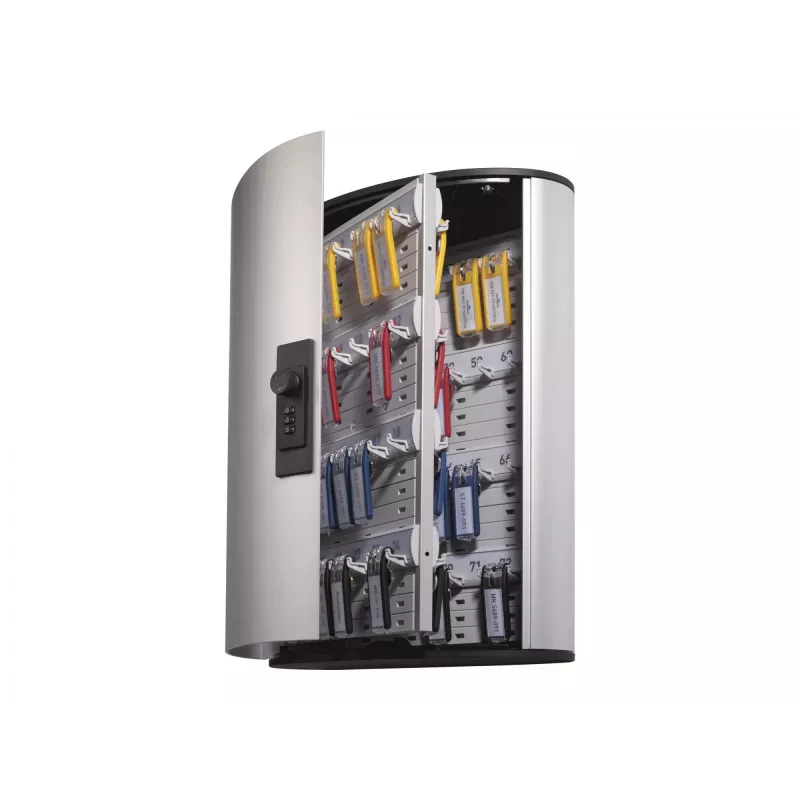 Key Box Durable KEY BOX code 72 Aluminium Silver