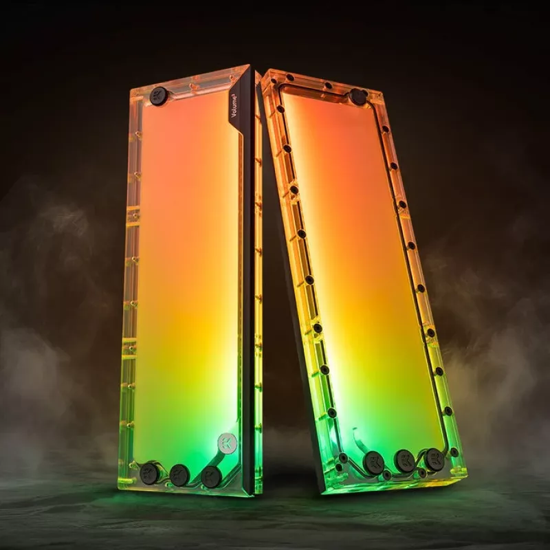 EK Water Blocks EK-Quantum Volume3 FLT 360mm D-RGB acrylic