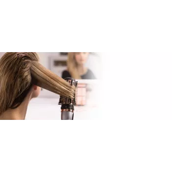 Hot air brush Remington AS8810 — 1000 W, steam technology, 4–5 cm barrel, 2 heat/speed levels, 3 m cord, cordless option