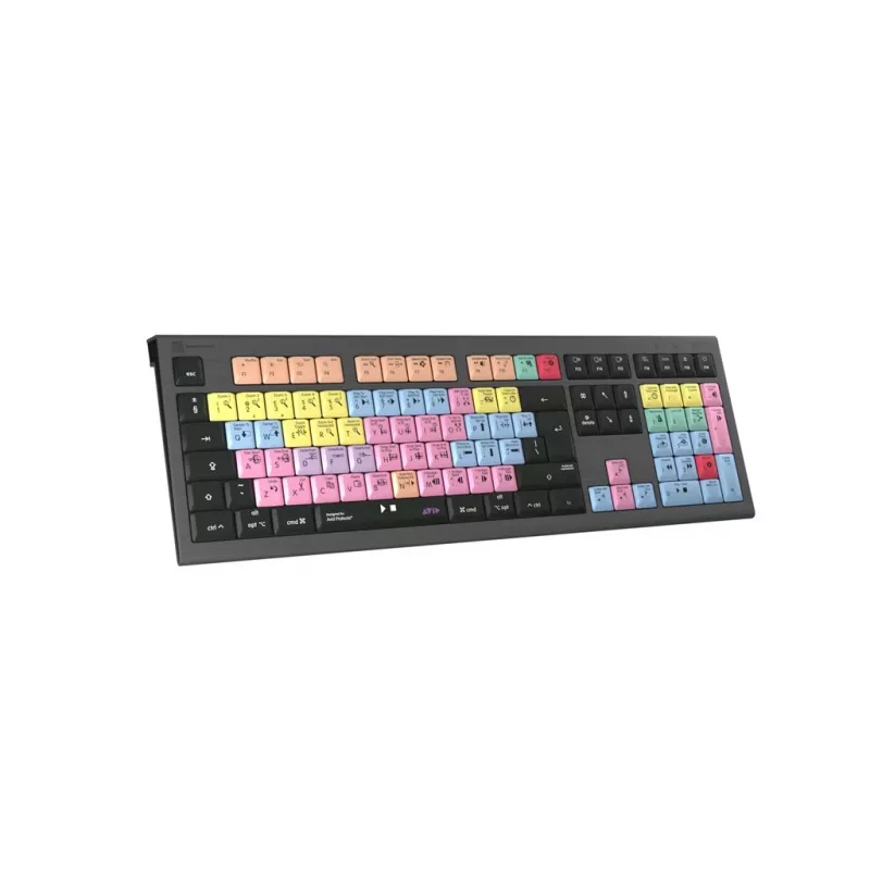 Logickeyboard ASTRA 2 USB QWERTY Keyboard Black Full-size 104 Keys