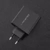Power adapter QOLTEC 51717 45W 20V 3A AC indoor charger for smartwatch, black
