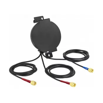 Antenna DeLOCK LTE MIMO GNSS 3 x SMA plug RG-174 3 m outdoor black