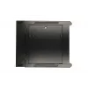 Extralink Rackmount cabinet 9U 600x600 AZH Black wall mounted, swing type