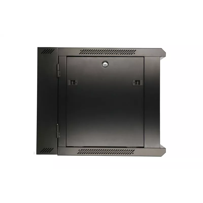 Extralink Rackmount cabinet 9U 600x600 AZH Black wall mounted, swing type