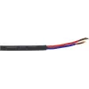 Speaker cable Omnitronic 3030021L 2x2.5 mm, 50 m, black