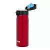 Thermal bottle NOVEEN TB825 400 ml — insulated stainless steel drink container, red