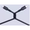 AUKEY CB-SCC241 USB-C Power Delivery PD 240W 5A 20V 1m Nylon Black - D