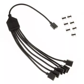 ARGB 1-to-6 Splitter Cable 30 cm by Kolink PGW-AC-KOL-081