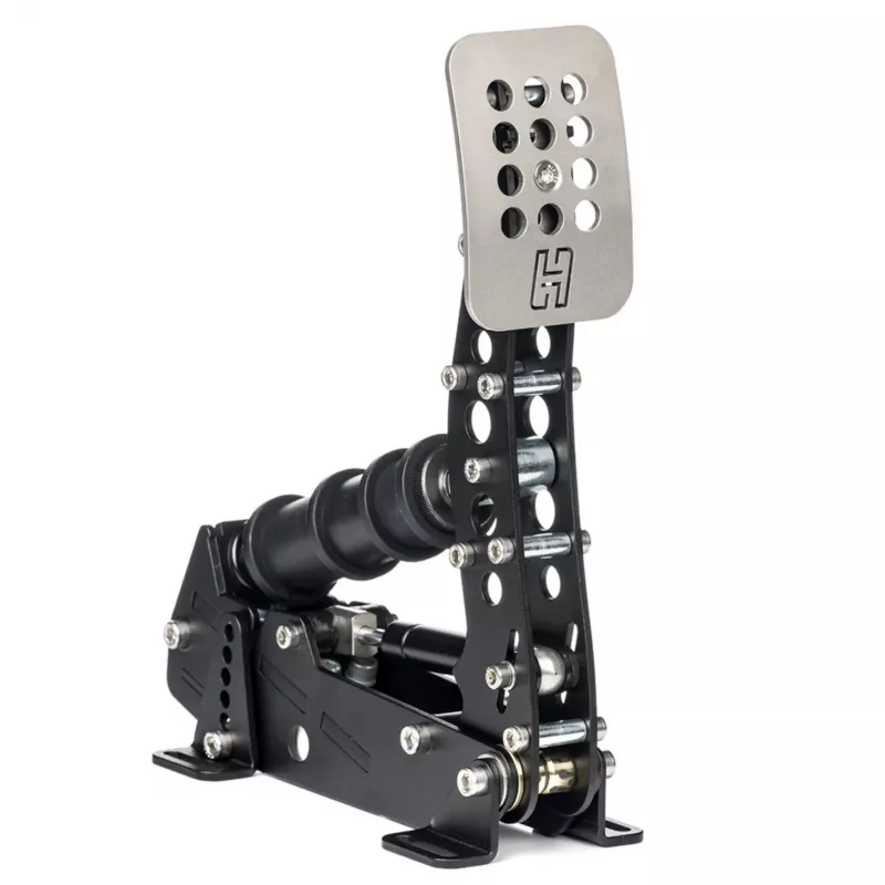 Heusinkveld Ultimate+ 3 Pedal Set black — direct-drive sim racing pedal set, 3 pedals