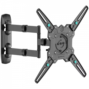 ONKRON Swivel and tilt mount for 32‘-65’ TVs, max. 41 kg, with rotation, black M4R