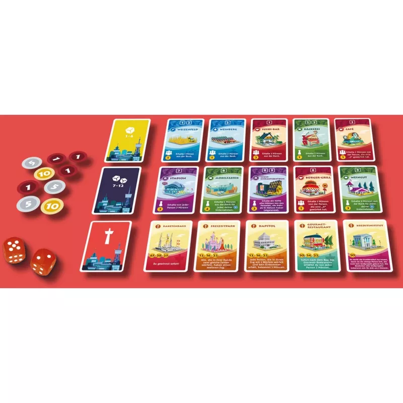 Machi Koro - Die neue Stadt, Card Game