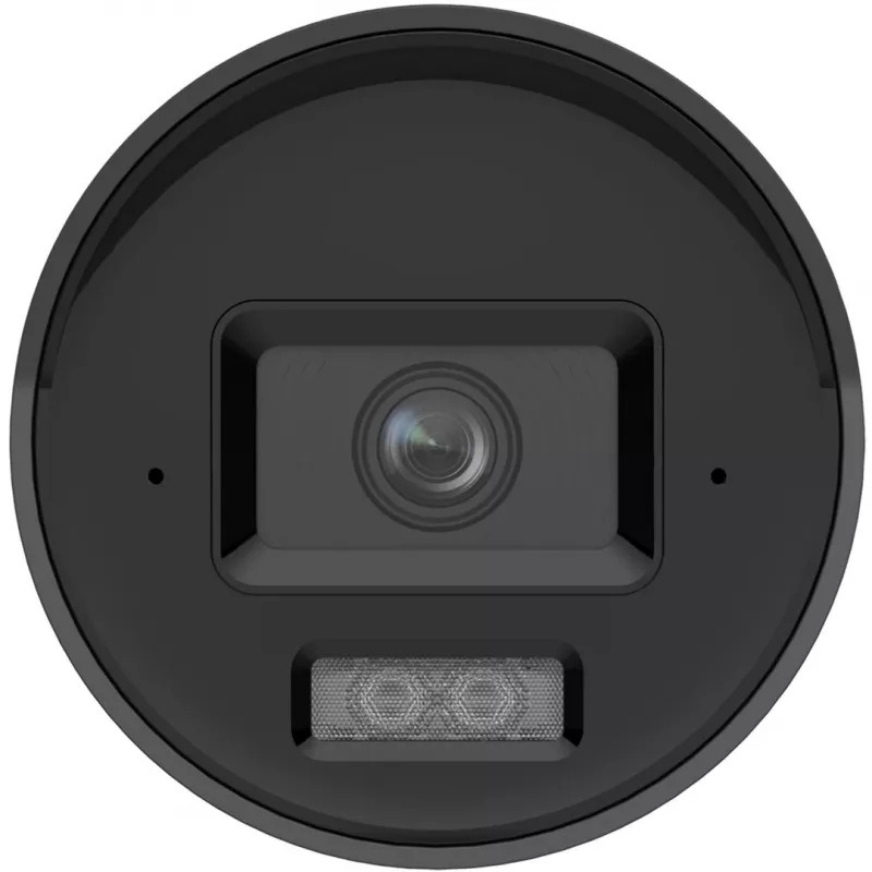 IP security camera Hikvision Pro Series ColorVu 4 MP fixed mini bullet, 1/1.8 inch CMOS, 111.1° H, 30 fps, wired, wall mount, black