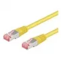Wentronic Goobay CAT 6 Patch Cable, S/FTP (PiMF), Yellow, 30 m - LSZH Halogen-Free, Copper (68308)