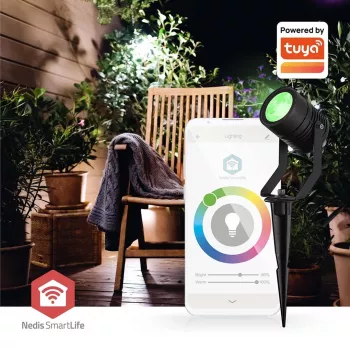Nedis ZBLOS10RGBW3 outdoor lighting Outdoor ground lighting LED 9 W G