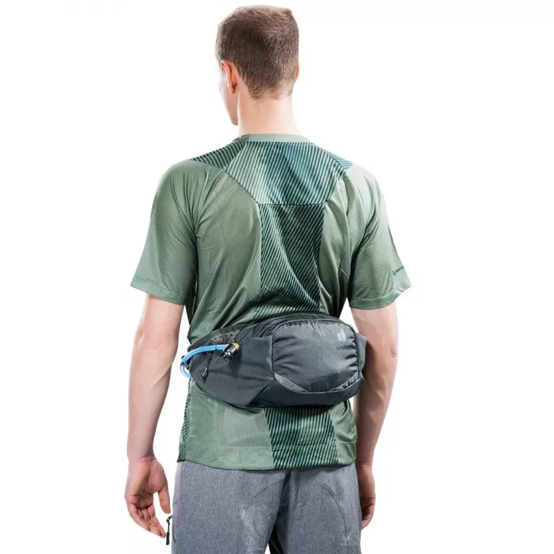 Hip Sachet DEUTER Pulse 3 kidney-compatible adjustable belt, 3 L, Graphite, 330 g
