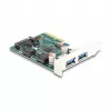 DeLOCK PCI Express x4 Card to 2 x external USB 10 Gbps Type-A female Low Profile