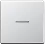 JUNG A 590 KO5 AL - Buttons - Aluminium - thermoset plastic - IP44 - 55 mm
