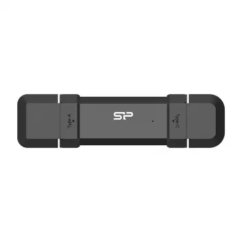 Silicon Power DS72 USB flash drive 250 GB USB Type-A / USB Type-C 3.2 Gen 2 (3.1 Gen 2) Black