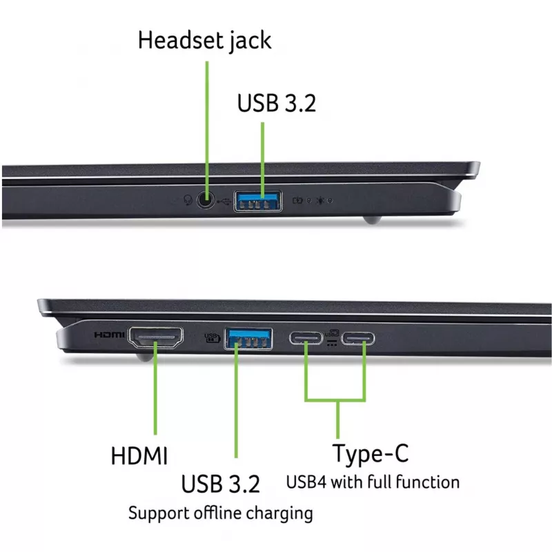 Laptop Acer Swift SFG16-61-R6QV 16 inch AMD Ryzen AI 7 350 32GB 1TB AMD Radeon 860M Windows 11 Home