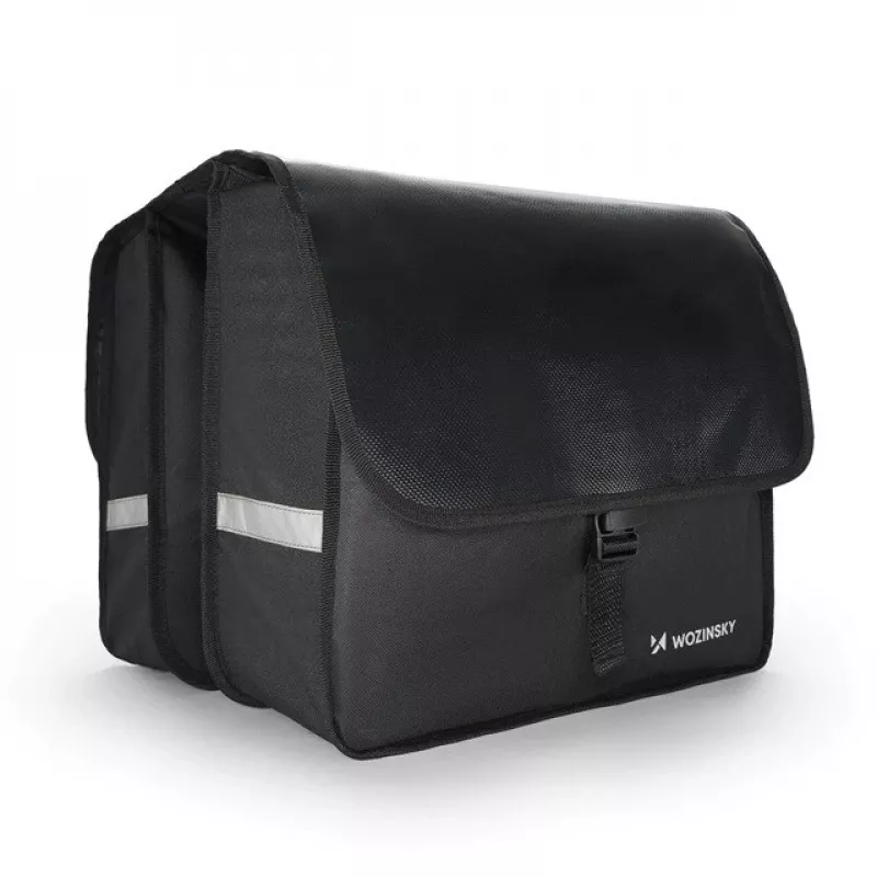 Bike pannier Wozinsky double trunk bag 28 L black WBB34BK