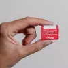 Shelly Qubino Wave 1PM Mini Z-Wave measuring-switching actuator Red