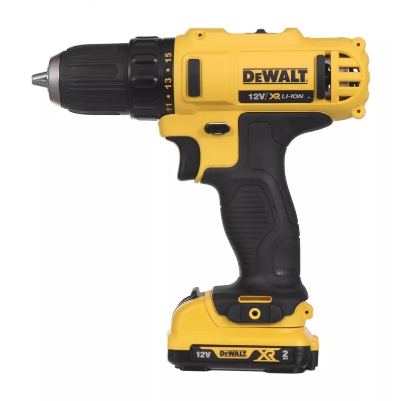DeWALT DCD Keyless 10.8V Cordless Drill Driver Li-Ion, Euro Plug
