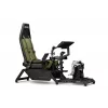 Cockpit seat by next level racing Flight Simulator Boeing Military 396055 — dedicated flight simulation seat compatible with yokes and pedals