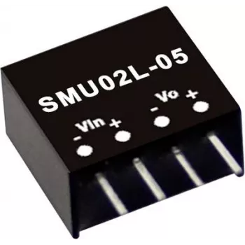 Power adapter/inverter MEAN WELL SMU02L-12 2 W, Input 4.5–5.5 V, Output 12 V