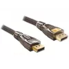 DisplayPort cable DeLOCK 82772 3 m Anthracite