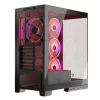 PC case MODECOM Volcano SPACE APEX ARGB Midi Tower, tempered glass, USB-C, supports ATX/microATX/Mini-ITX, GPU up to 430 mm, CPU cooler up to 180 mm
