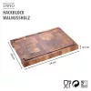 GEFU ENNO Walnut Wood Board 44 x 30 cm