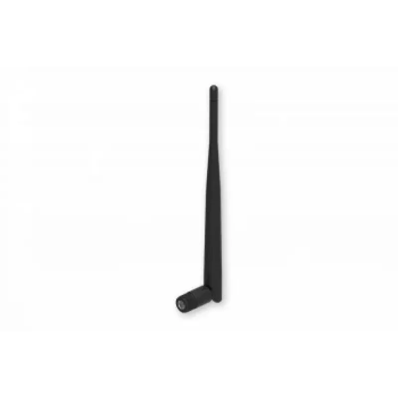 Network antenna TELTONIKA PR1URF51, 5 dBi, 2.4–2.4835 GHz, RP‑SMA male, 50 Ω, linear polarization, 195 mm, black
