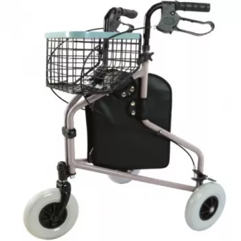 Three-wheel walker REHA FUND Barcelna RF-611, blue