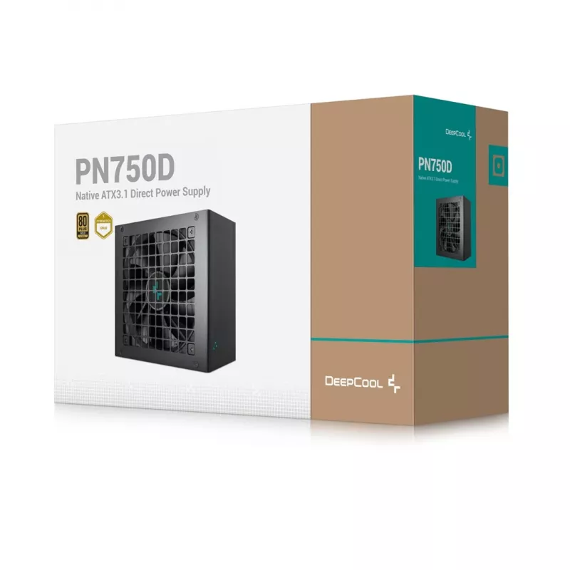 DeepCool PN750D power supply unit 750 W 20+4 pin ATX ATX Black